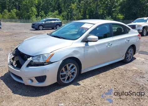 2014 Nissan Sentra Sr из США, поврежденный, VIN 3N1AB7AP4EY327181